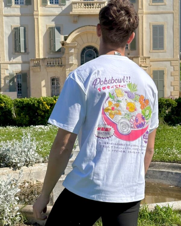 T-shirt Oversized Pokébowl - 100% cotton – Image 3