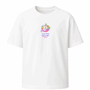 T-shirt Oversized Pokébowl - 100% cotton