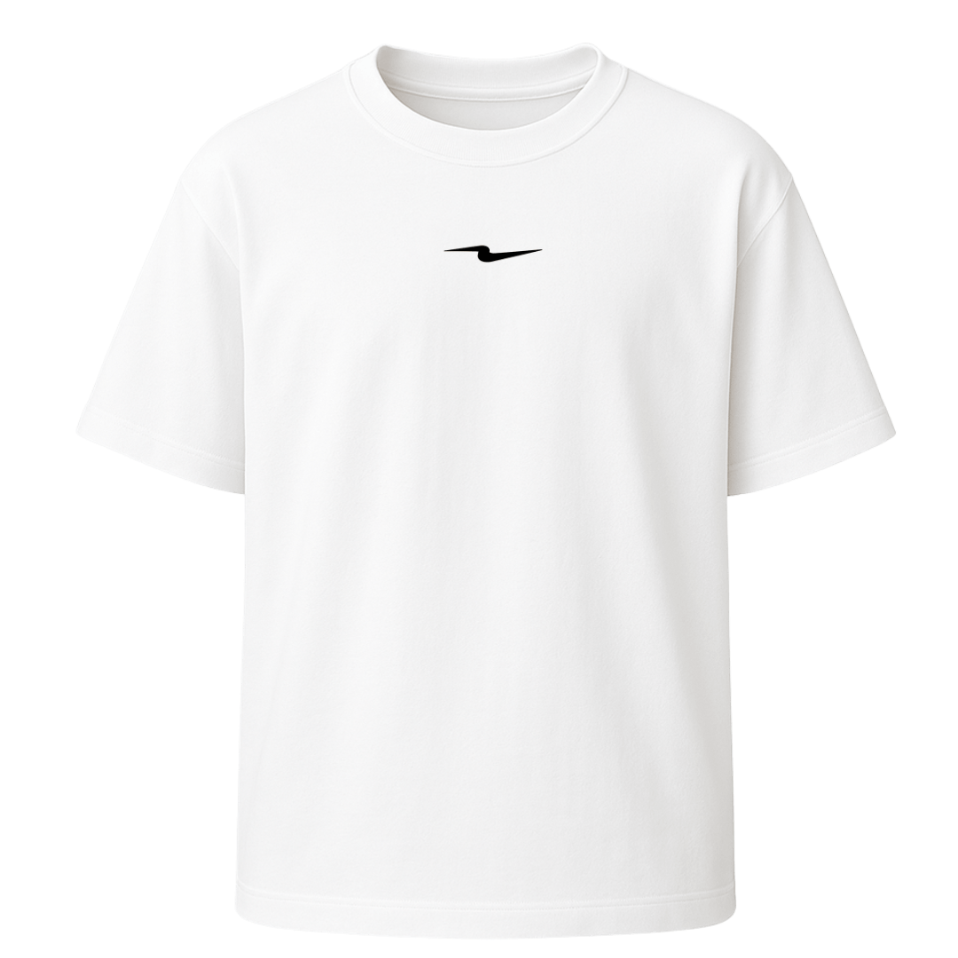 T-shirt Brodé Inazuma 100% Coton Oversize “No Limits” - Marque Ta Mentalité